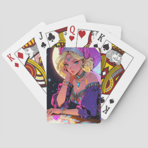 Mystische Anime-Spielkarten Spielkarten