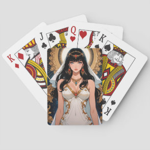 Mystische Anime-Spielkarten Spielkarten