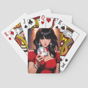 Mystische Anime-Spielkarten Spielkarten