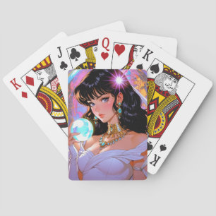 Mystische Anime-Spielkarten Spielkarten