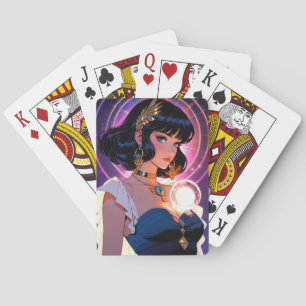 Mystische Anime-Spielkarten Spielkarten