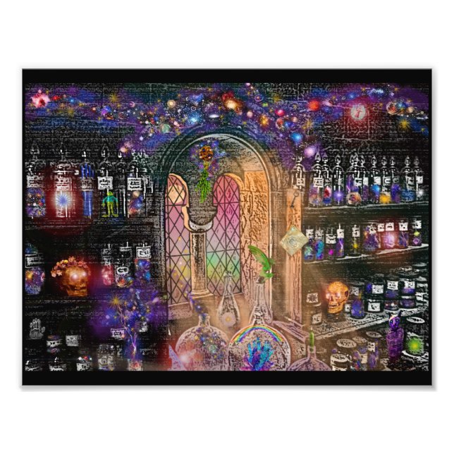Mystische Apotheke - Art Print Fotodruck (Vorne)