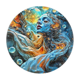 Mystische ätherische Kunst Schneidebrett
