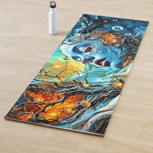 Mystische ätherische Kunst Yogamatte