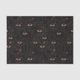 Mystische Augen und florale Gesichter Tissue-Papie Seidenpapier