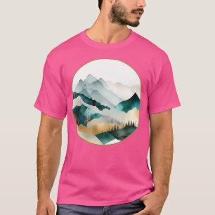 Mystische Berge aktiv T-Shirt