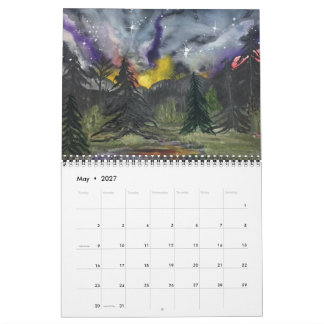 Mystische Berge & MK Henson Originale Kalender