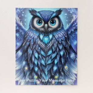 Mystische blaue Schale des Lichts