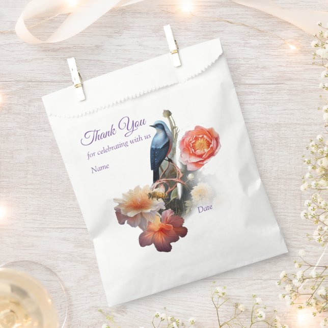Mystische Blume des übernatürlichen Reiches Geschenktütchen (Ausgeschnitten)