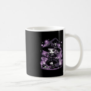 Mystische Charmen Halloween Hexe Graphic Kaffeetasse