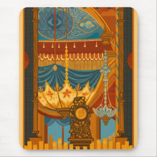 Mystische Deckenwerbung aus Brightons Musikraum Mousepad