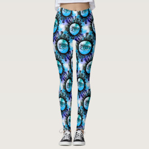 Mystische Eleganz im zeitgenössischen Stil Leggings