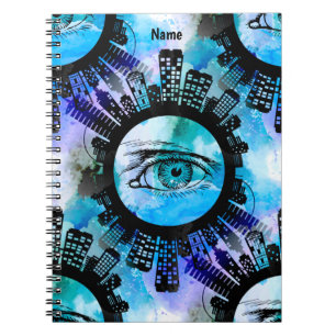 Mystische Eleganz im zeitgenössischen Stil Notizblock