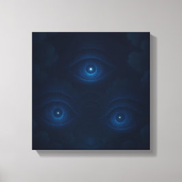 Mystische Energie-Augen-Leinwand-Wandkunst Leinwanddruck