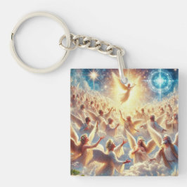 Mystische Engel Schlüsselanhänger