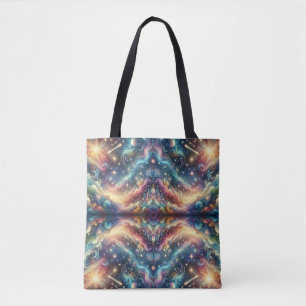 Mystische Fantasie Farbiger Himmlischer Entlegener Tasche