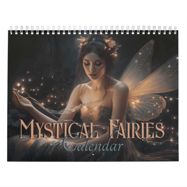 Mystische Fantasie-Fee Frauen 2024 Kalender (Titelbild)