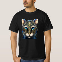 Mystische Felentiefen - Sacred Geometry Cat