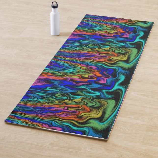 Mystische Flammen Yogamatte (Beispiel)