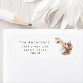 mystische Fuchswald-Rücksendeadresse