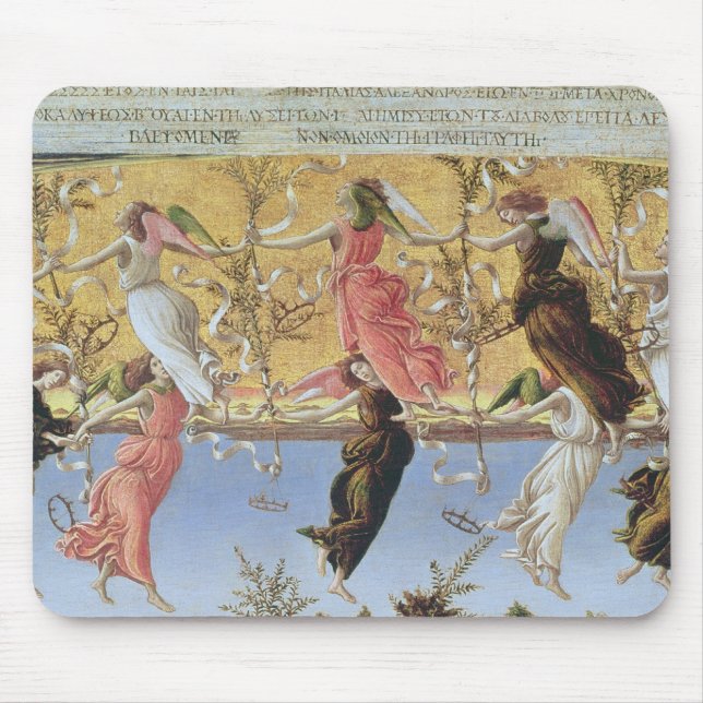 Mystische Geburt Christi Mousepad (Vorne)
