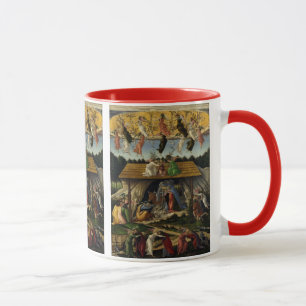 MYSTISCHE GEBURT von Sandro Botticelli ,Weihnachte Tasse