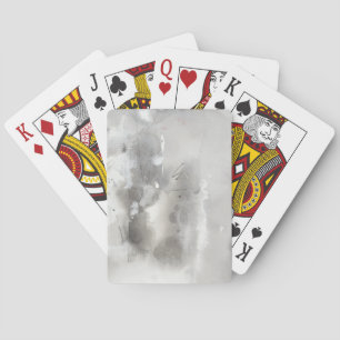Mystische Gegenstände - Grau Spielkarten