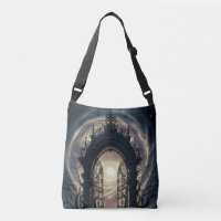 Mystische gotische Bogen-Fantasie-Tasche