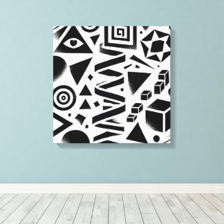 Mystische Grafiken für inspirierte Innenräume Leinwanddruck