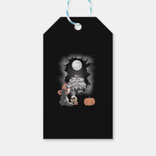 Mystische Halloween Cat Fairy Tale Occult Children Geschenkanhänger