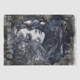 Mystische Hexe Seidenpapier