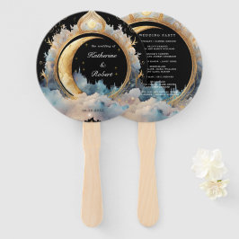Mystische Himmelfahrt Handfan Fächer