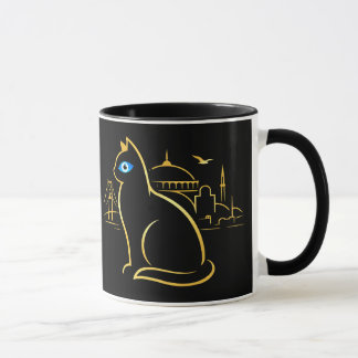 Mystische Istanbul-Katze Tasse