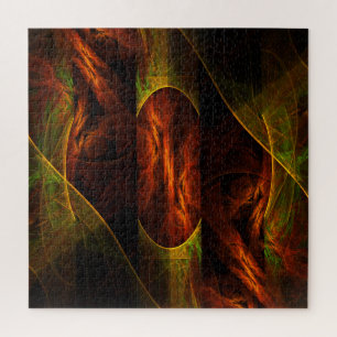 Mystische Jungle Abstrakte Kunst