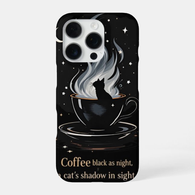 Mystische Kaffeekasse iPhone 16 Pro Hülle (Rückseite)