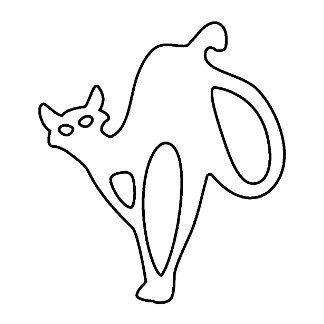Mystische Katze ein mutiger Ausdruck von Eleganz Tasse