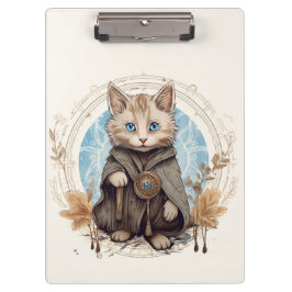 Mystische Katze Klemmbrett