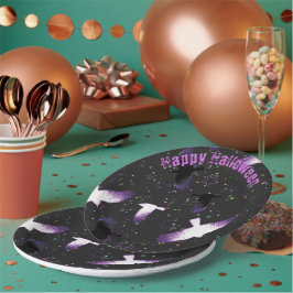 Mystische Krähen Pappteller