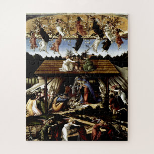 Mystische Krippe: Ölgemälde von Botticelli