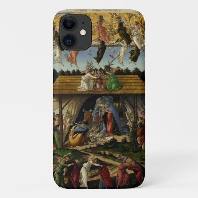 Mystische Krippe von Sandro Botticelli Case-Mate iPhone Hülle (Rückseite)
