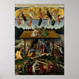 Mystische Krippe von Sandro Botticelli Poster