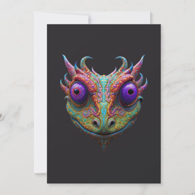 Mystische Kröte/Gecko/Frosch (Vorderseite)