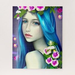 Mystische Kunst | Beautiful Blue Fairy