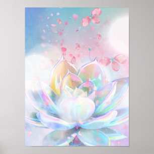 Mystische Lotus  Poster