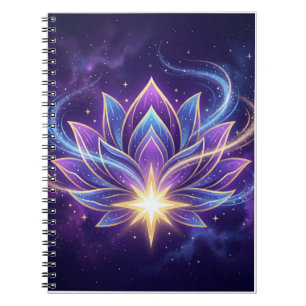Mystische Lotusblume Notizblock