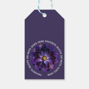 Mystische Lotusblumen-Mandala   New Age Geschenkanhänger
