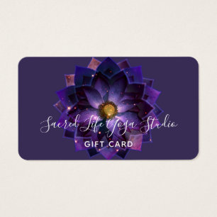 Mystische Lotusblumen-Mandala   New Age-Geschenkka
