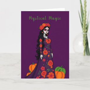 Mystische Magie Feiertagskarte