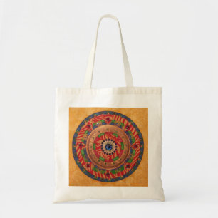 Mystische Mandala: Einzigartige Malerei-Tasche Tragetasche