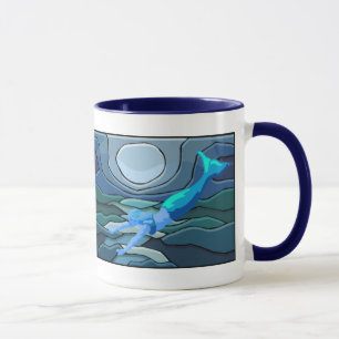 Mystische Meerjungfrau-Tasse Tasse